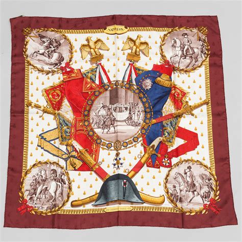 hermes scarf napoleon|hermes scarf for sale.